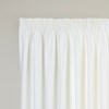 Triple-Weave Lining Curtain - white